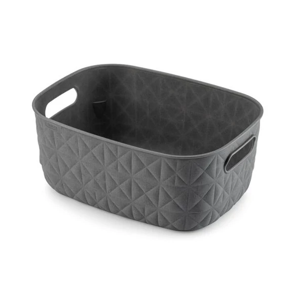Curver Softex tárolókosár, sötétszürke, S, 4L