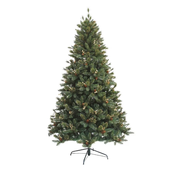 Goldy műfenyő, arany fagyönggyel, 499 ág, 150cm