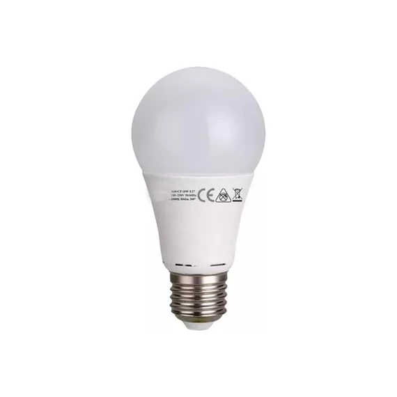 LED izzó 10W, 806lm, E27 foglalat, 2700K