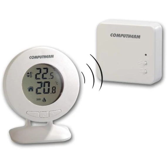 Computherm T30RF vezeték nélküli (rádiófrekvenciás), digitális szobatermosztát