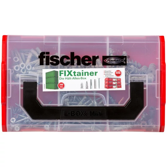 Fischer FixTainer gipszkarton dübel és csavar készlet, 50db
