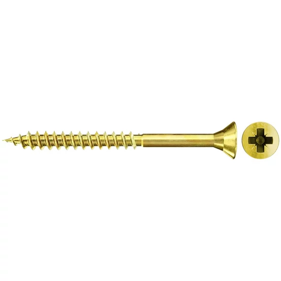 Fischer FSPII CZP YC forgácslapcsavar, süllyesztett fejű, részmenetes 3x40mm