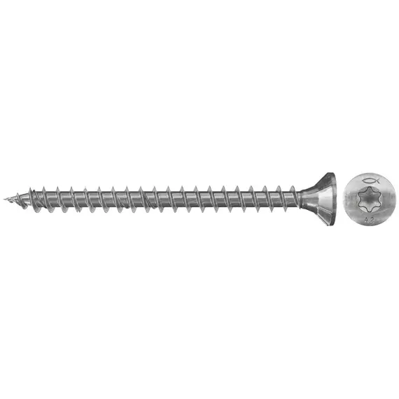 Fischer FPF-ST A2 F300 forgácslapcsavar, süllyesztett fejű 3x12mm