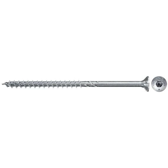Fischer FPF II CTP BC 50 részmenetes forgácslapcsavar, süllyesztett 4.0x50mm