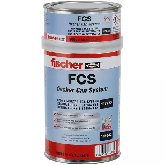 Fischer FCS epoxi alapú kannás rendszer