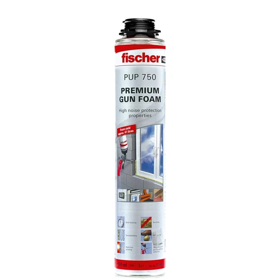 Fischer PUP 750 B3 H prémium pisztolyhab, 750ml