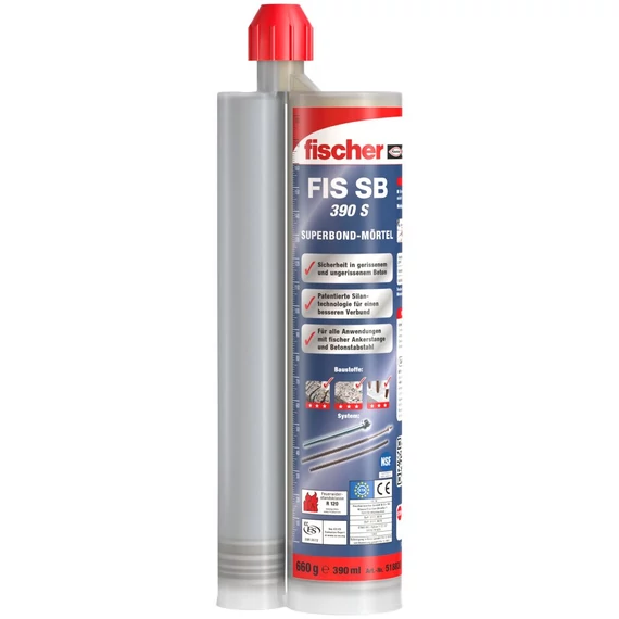 Fischer FIS SB 390 S injektáló ragasztó