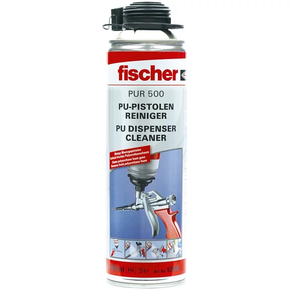 Fischer PUR 500 PU tisztító, 500ml