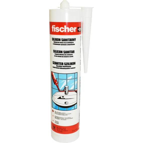 Fischer DSSI szaniter szilikon, fehér 280ml