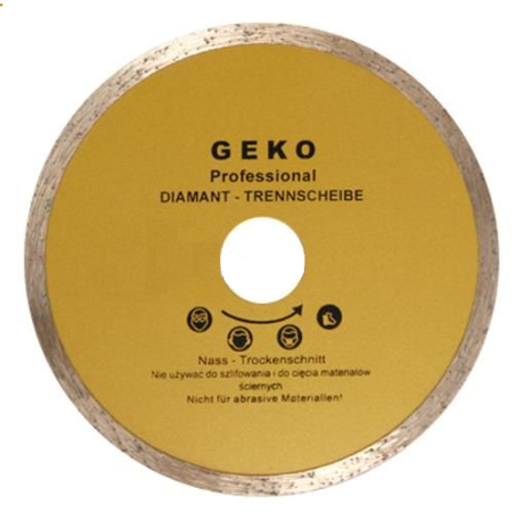 Geko gyémánttárcsa 115mm (csempéhez, folyamatos vágóéllel)