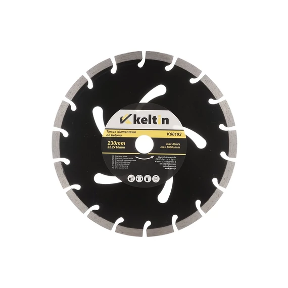 Keltin K00192 gyémánt vágókorong, 230x22,2mm