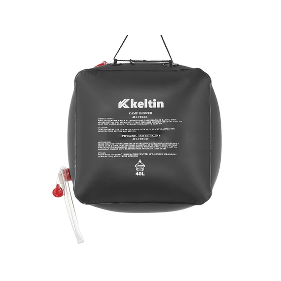 Keltin K00401 hordozható kempingzuhany, 40L