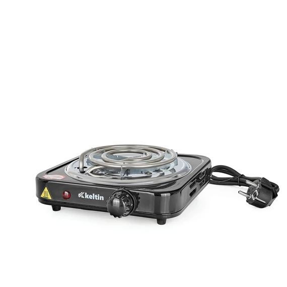 Keltin K00405 hordozható elektromos főzőlap, 1 lapos, 1000W