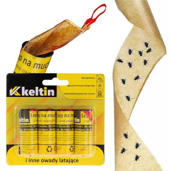 Keltin K02527 Légy- és rovarfogó ragasztós szalag