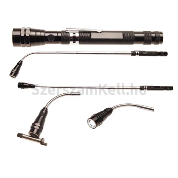 BGS-9303 LED-es lámpa teleszkópos, mágneses fejjel
