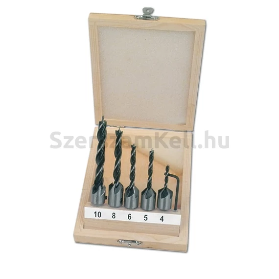 Mannesmann 54805 Fafúró készlet süllyesztékkel 4-10mm