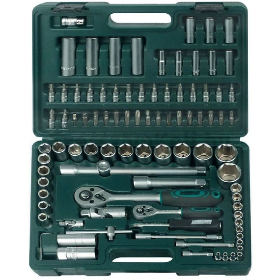Mannesmann 98410 Dugókulcs készlet, 1/4", 1/2" 94db