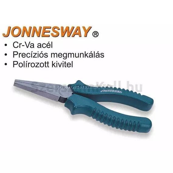 Jonnesway Profi Laposcsőrű Fogó 200mm