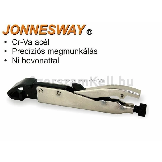Jonnesway Profi Állítható Önzáró Fogó 210mm (Széles, Lapos)