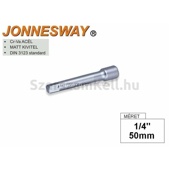 Jonnesway Toldószár 1/4" 50mm