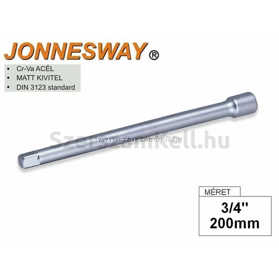 Jonnesway Toldószár 3/4" 200mm