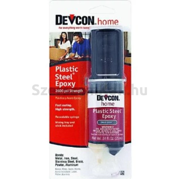 Devcon S-6 Kétkomponensű epoxy fémragasztó 25ml