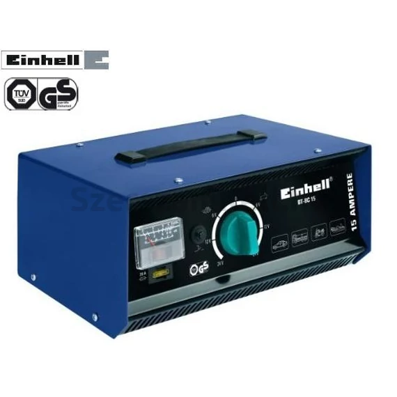 Einhell BT-BC 15 Akku Töltő 6/12/24V (15A)