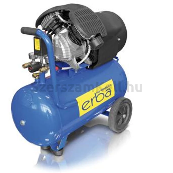 Erba kompresszor kéthengeres V-motorral 2.2kW, 50L, 8bar