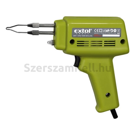 Extol forrasztópisztoly 230V~50 Hz, 100W