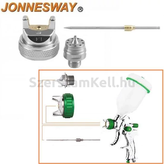 Jonnesway fúvókakészlet JA-6111 típushoz, 1.7mm