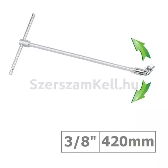 Professional Genius Csuklós T-Kulcs 3/8" / 420mm / 324203U