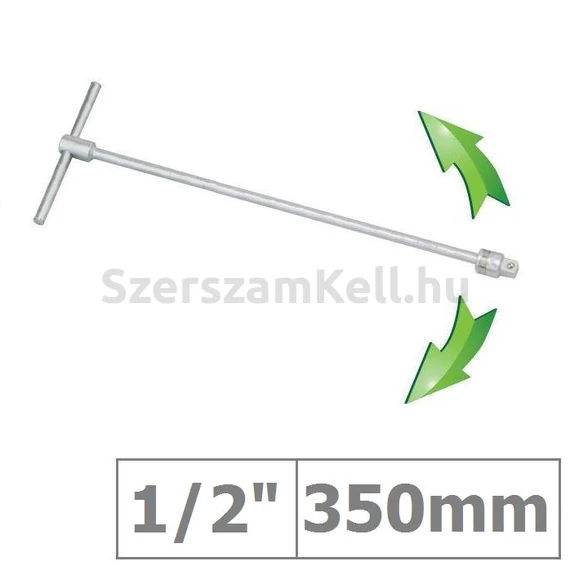 Professional Genius Flexibilis T-Kulcs 1/2" / 350mm / 423504T