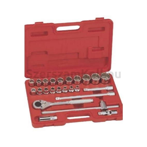 Professional Genius Dugókulcs Készlet 1/2" 24db-os SAE (coll) / TW-424S