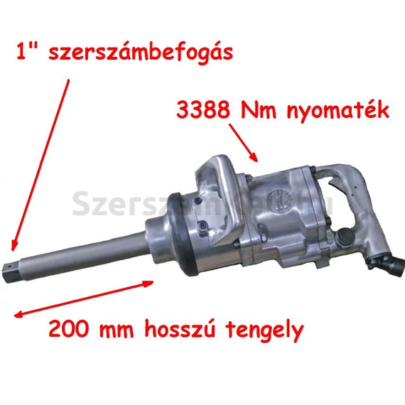 Jonnesway JAI-6225-8 Légkulcs Szuper Erősített 1" 3388Nm / 16kg