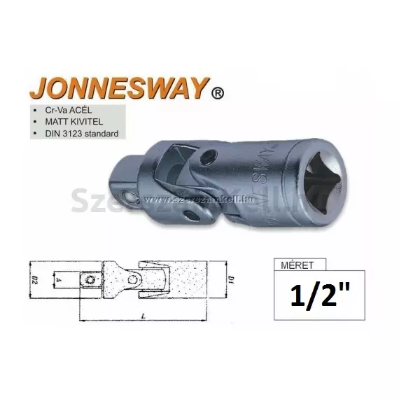 Jonnesway Csukló 1/2" S15H472