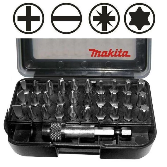 Makita behajtóhegy készlet 31db-os