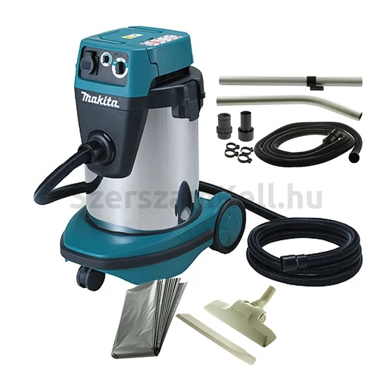 Makita VC3210LX1 száraz-nedves porszívó + tisztító szett