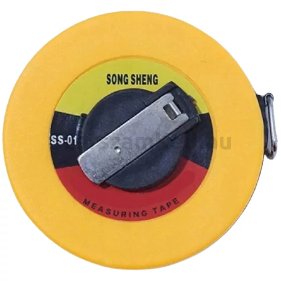 Mérőszalag, üvegszálas, 13mm, 30m