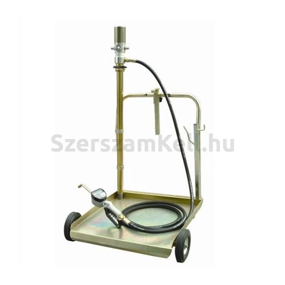 Mobil olajfeltöltő digitális órával 200 Literes hordóhoz