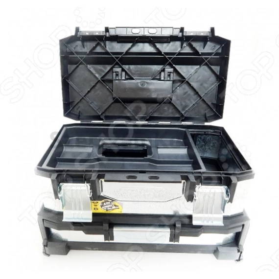 Stanley galvanizált szerszámosláda fiókkal 20"