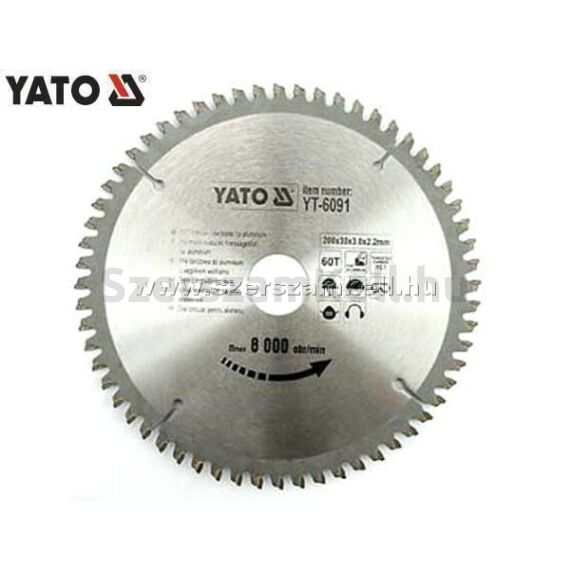 Yato Körfűrészlap Aluminiumhoz (Vídia) 350x30mm / 100fog / YT-6099