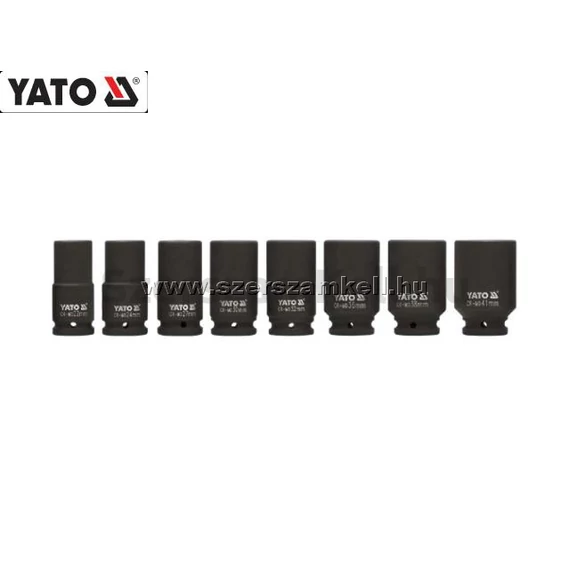 Yato Dugókulcs Hosszú Készlet 3/4" Gépi 8db-os / YT-1155