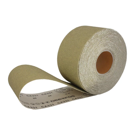 Deerfos CA331 csiszolópapír tekercs fára, fémre, 115mmx25m, P150