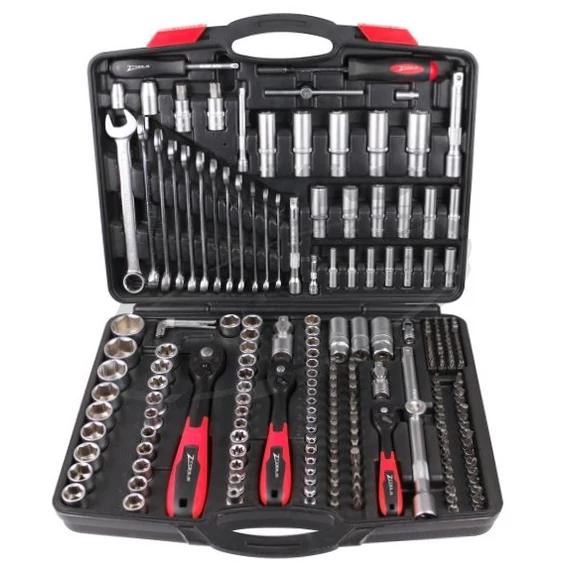 Z-Tools szerszámkészlet, 1/4˝, 3/8˝, 1/2˝, 219 részes