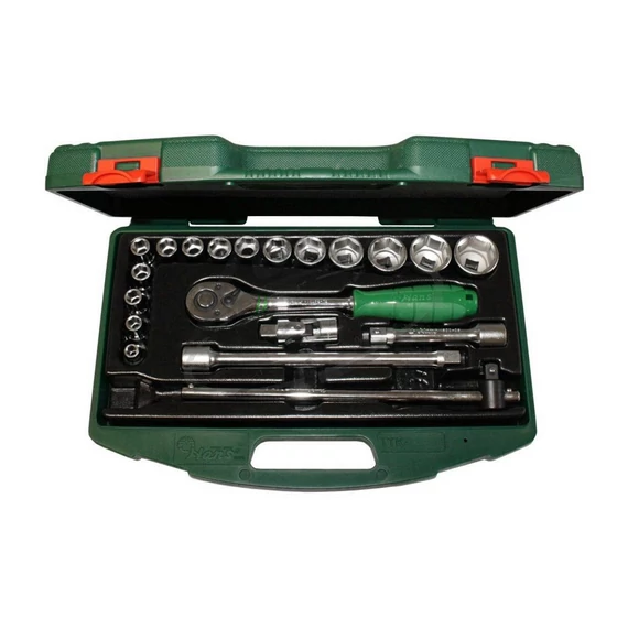 HANS 1/2˝ dugókulcs készlet 20r. 8-32mm TTK16.1 szerszámos ládában