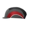 JSP HardCap A1+ biztonsági sapka, 2.5cm, szürke-piros