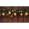 Tracon X22061 karácsonyi füzér, mézeskalács, fém, 1.35m, 10LED, 3000K