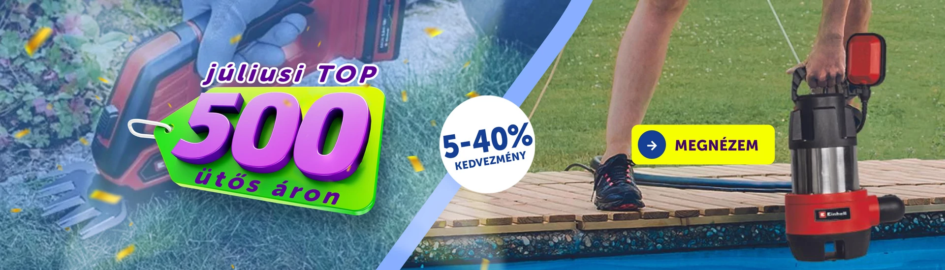 TOP 500 akció