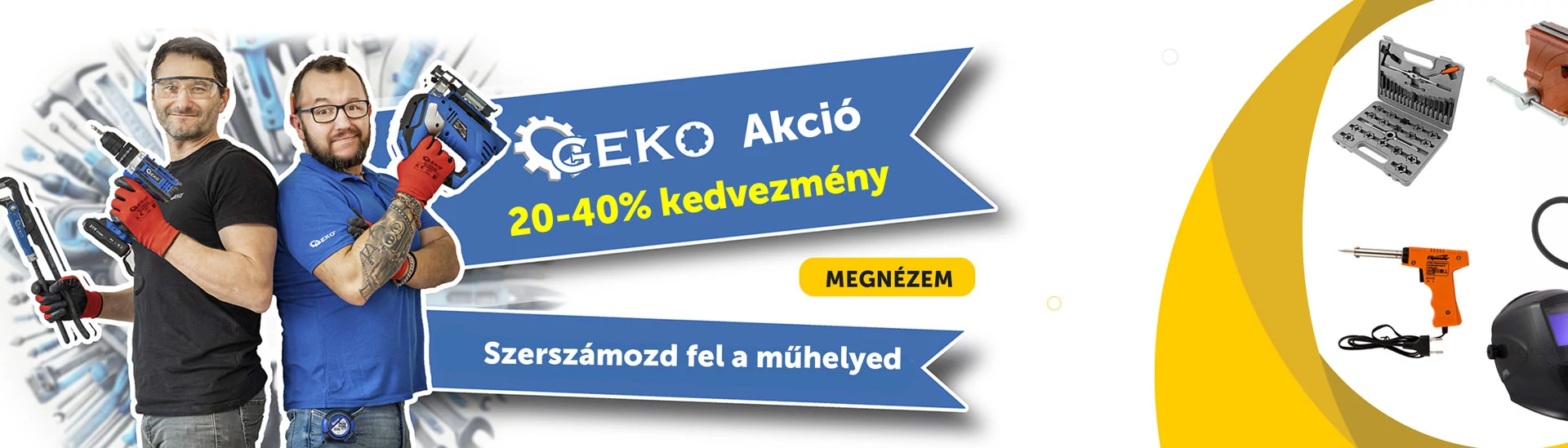 Geko Akció