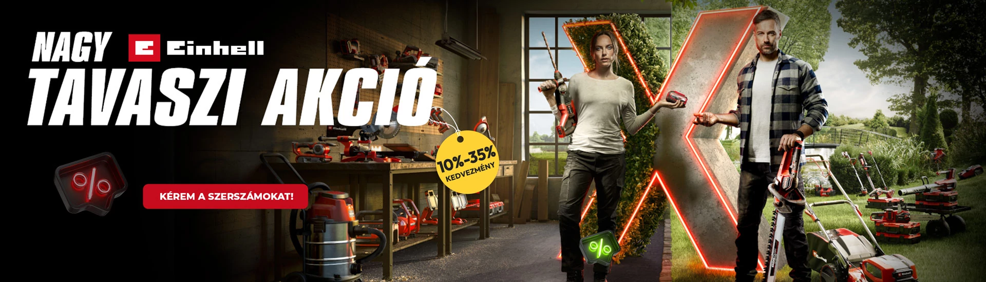 Einhell akció